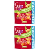 Een afbeelding van Red Band Duo winegums vvp 2-pack