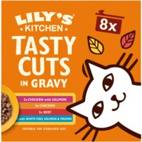 Lily's Kitchen Tasty cuts in saus diverse smaken 8-pack