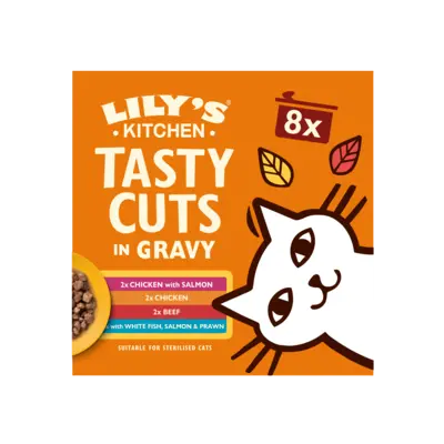 pdp-image-Lily's Kitchen Tasty cuts in saus diverse smaken 8-pack