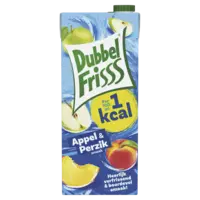 DubbelFrisss 1Kcal Appel & perzik