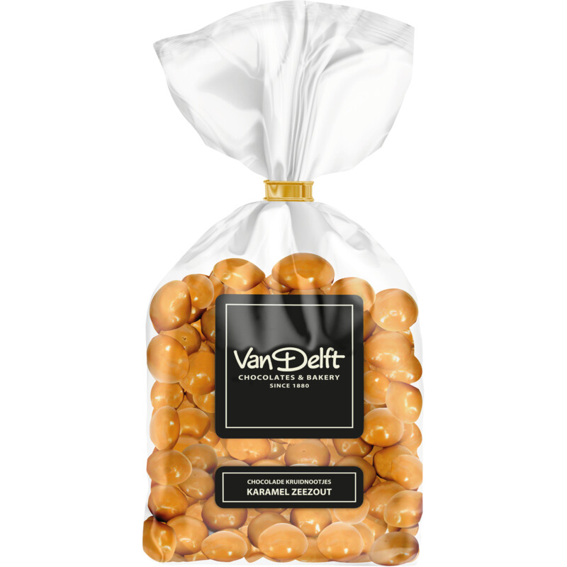 Een afbeelding van Van Delft Chocolade kruidnootjes karamel zeezout