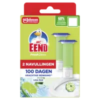 WC-Eend Fresh discs lime zest navul