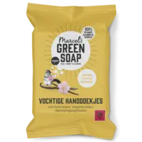Marcel's Green Soap Hand wipes vanilla & cherry blossom