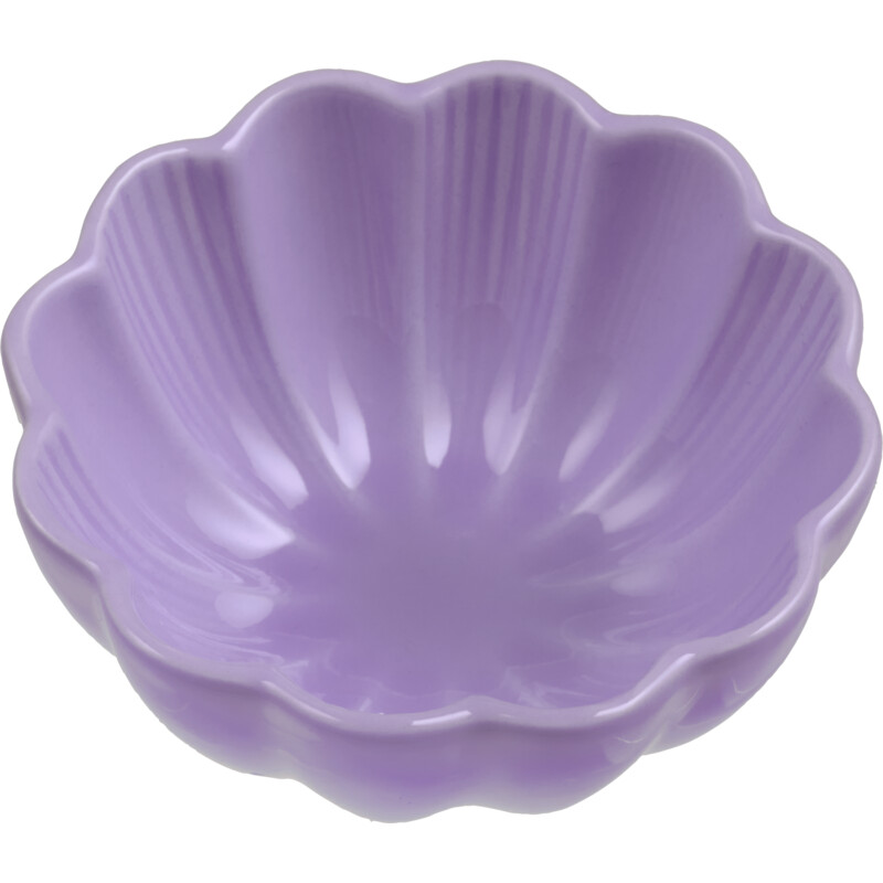 AH Schaaltje lila sculpted