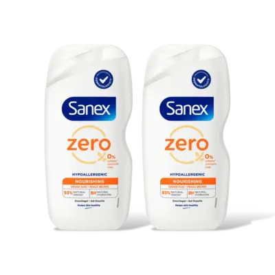 pdp-image-Sanex Zero% nourishing douchegel drg huid 2pk
