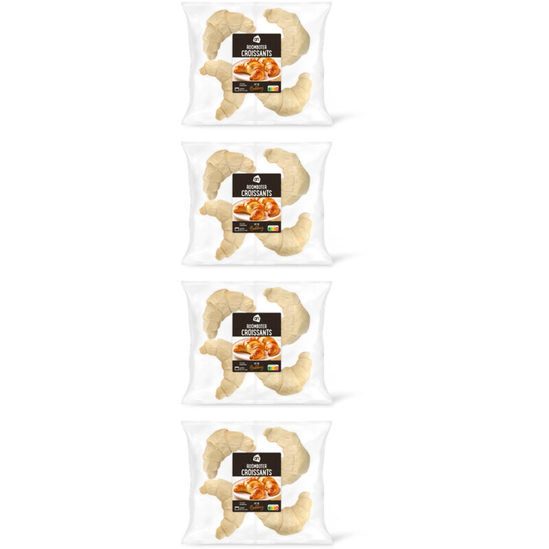 AH Roomboter croissants 4-pack
