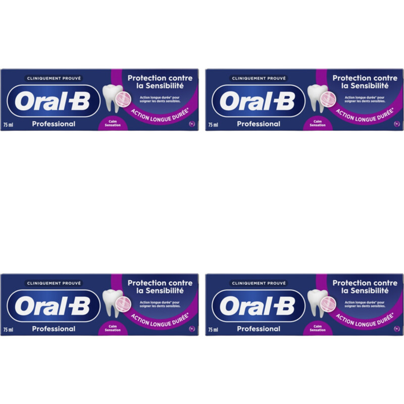 Oral-B Calm original tandpasta 4-pack