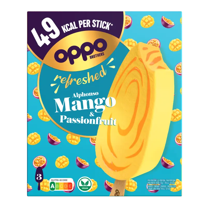Oppo Brothers Refreshed mango & passionfruit