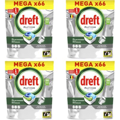 pdp-image-Dreft Platinum original vaatwastblt XXL 4-pack