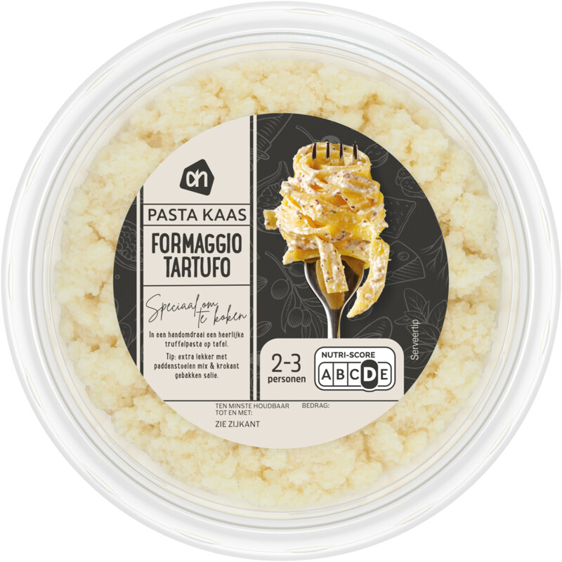 AH Pasta kaas formaggio tartufo