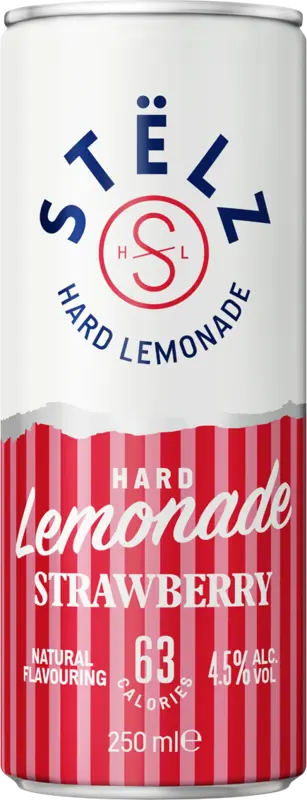 STËLZ Hard Lemonade Strawberry 250ML