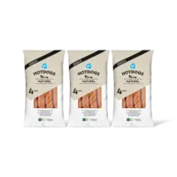 AH Hotdogs naturel 3-pack
