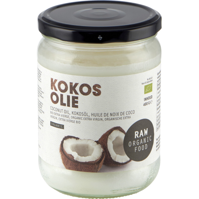 Een afbeelding van Raw Organic Food Kokosolie