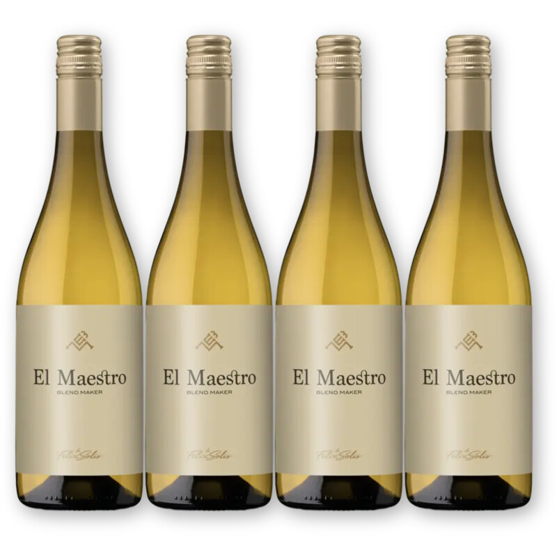 El Maestro El Maestro Wit 4 flessen