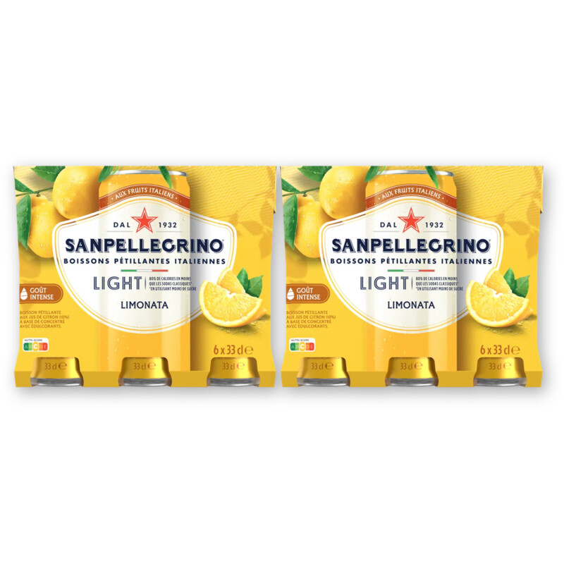 S. Pellegrino Limonata light 6-pack 2-pack
