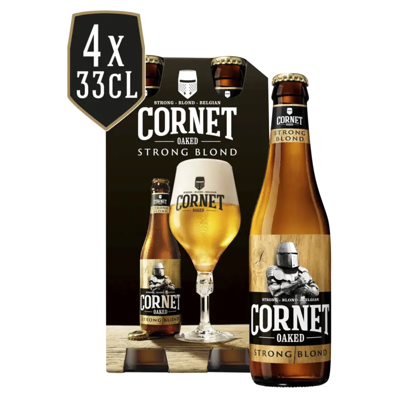 Cornet Oaked strong blond 4-pack