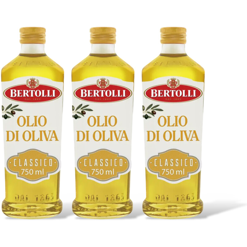 Bertolli Bertolli Classico olijfolie 3pack