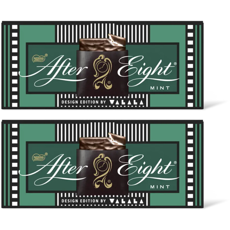 After Eight Pure chocolade pralines pepermunt 2-pack