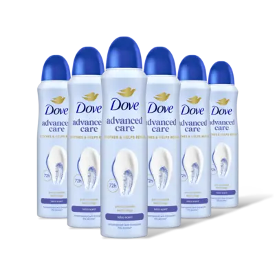 pdp-image-Dove Anti-transpirant spray talco 6-pack