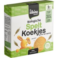 Een afbeelding van De Kleine Keuken Biologische speltkoekjes 8m+