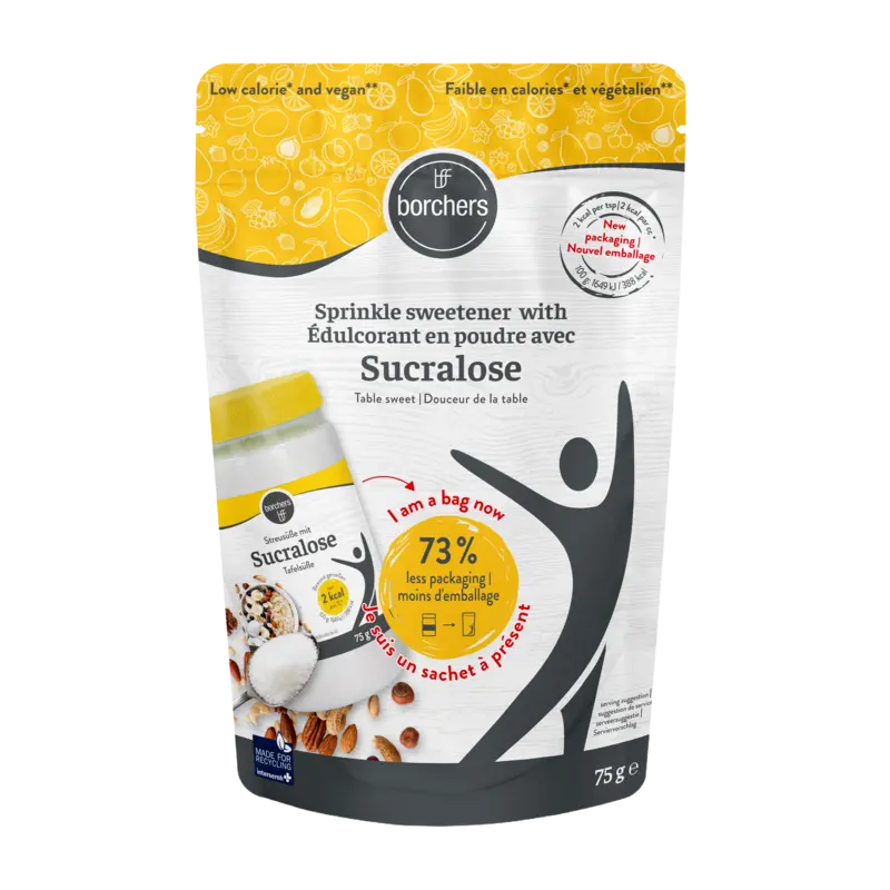 Strooizoetstof met sucralose