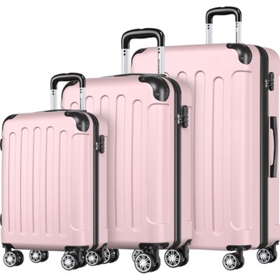 pdp-image-TRVLMORE Kofferset 20/24/28'' rose goud