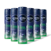 NIVEA Men fresh sensation deodorant 6-pack