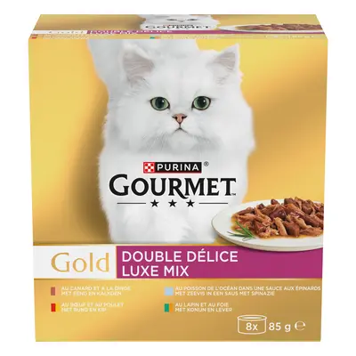 pdp-image-Gourmet Gold luxe mix met rund kip zeevis eend