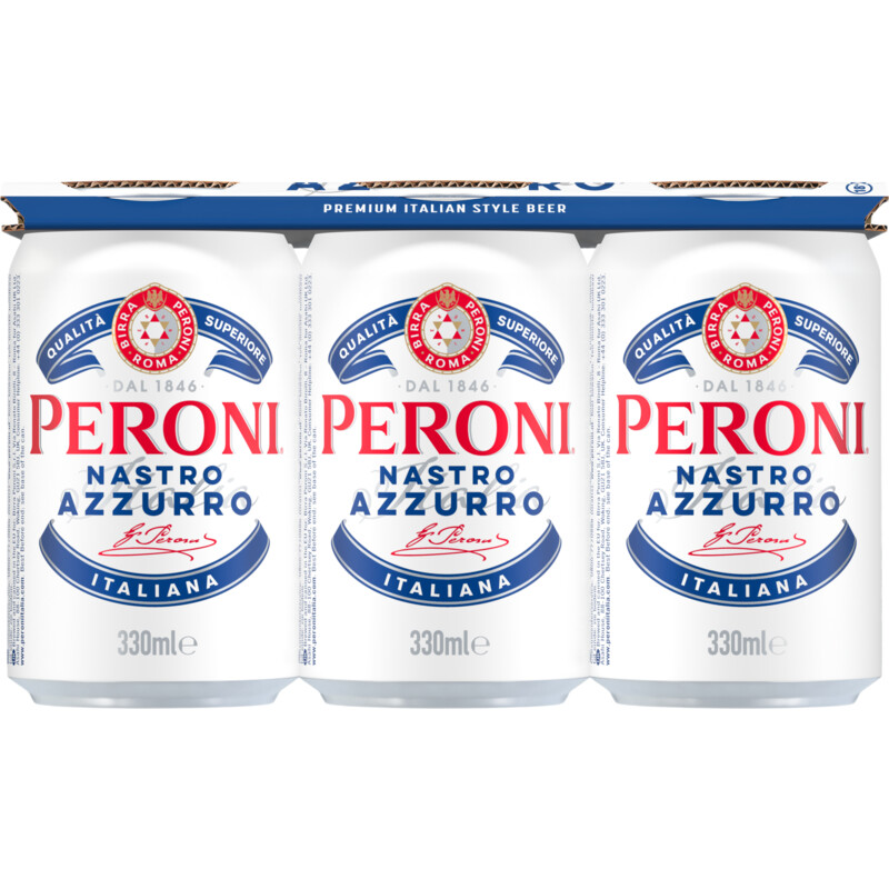 Peroni Nastro azzurro 6-pack