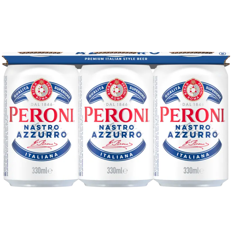 Nastro azzurro 6-pack