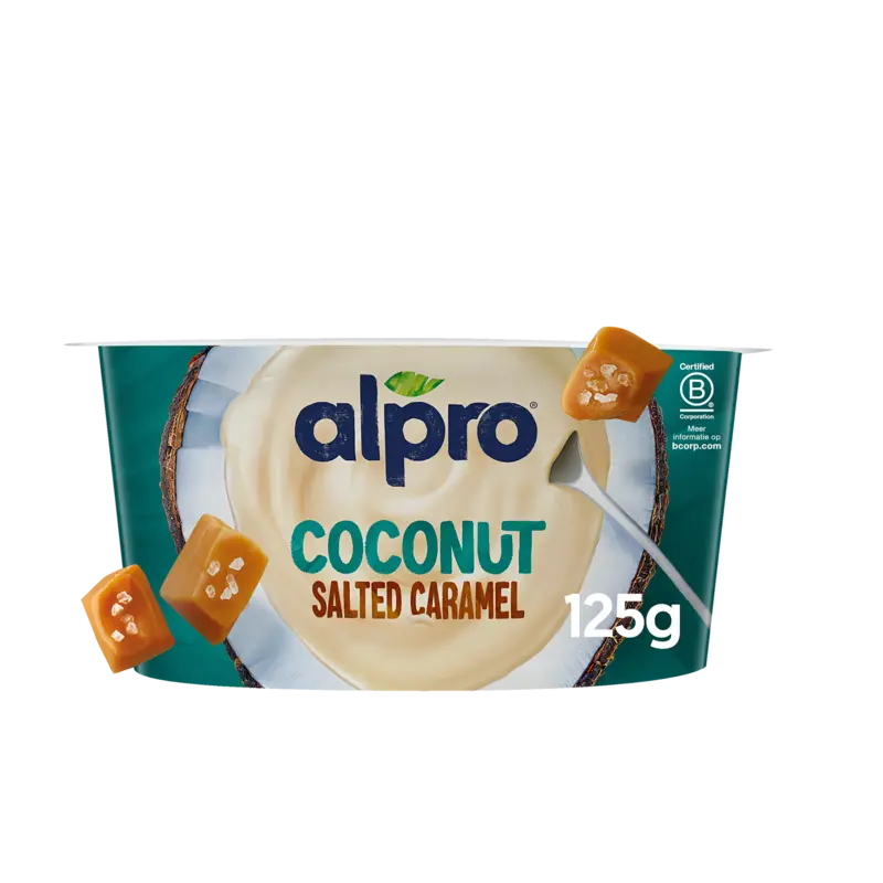 Alpro Dessert kokos gezouten karamel