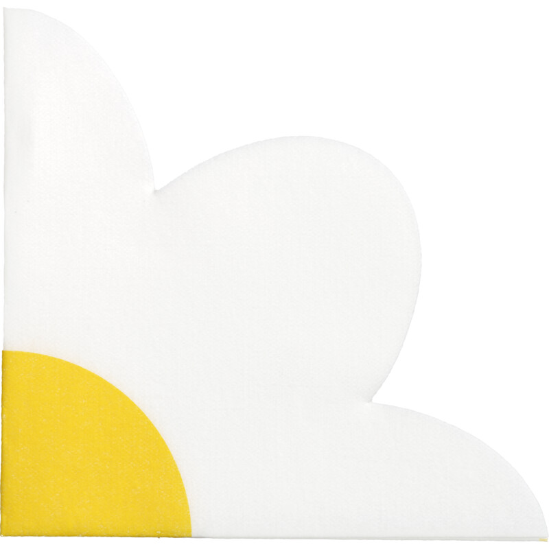 AH Servet vorm madeliefje