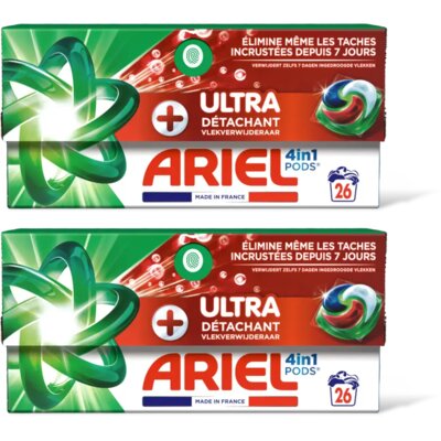pdp-image-Ariel 4in1 pods+ ultra wasmiddelcapsules 2pack