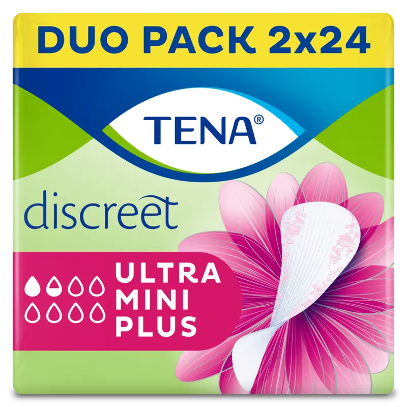 Tena Discreet ultra mini plus duopack