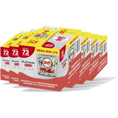 pdp-image-Dreft Platinum plus vaatwastabletten 6x 6-pack