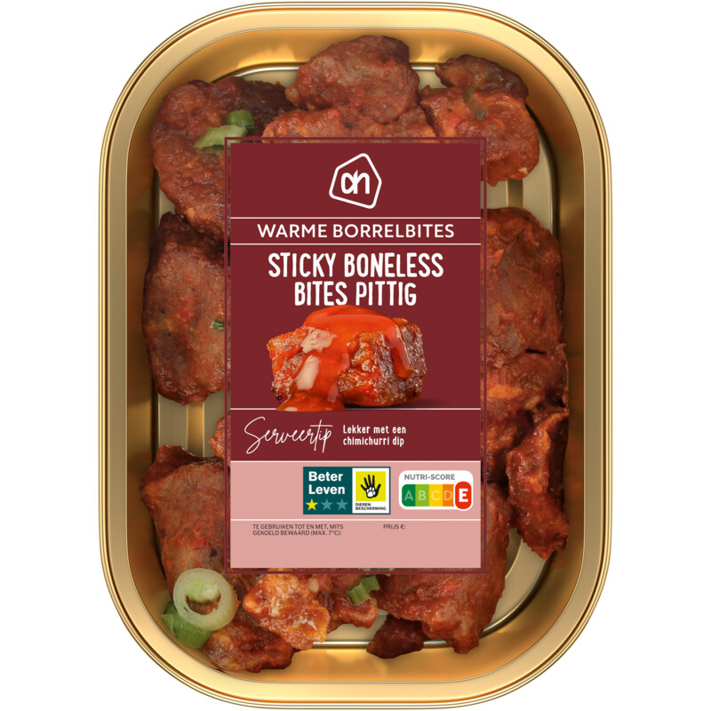 AH Sticky boneless bites pittig