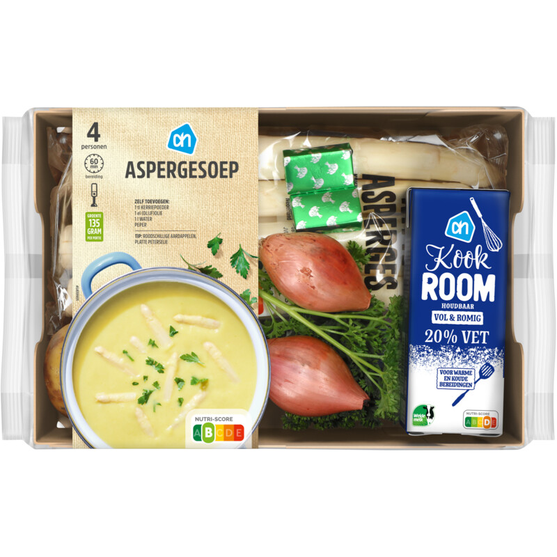 Een afbeelding van AH Aspergesoep verspakket