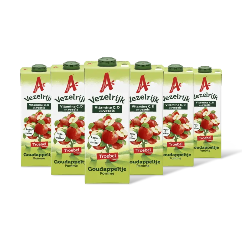 Goudappeltje troebel 6-pack