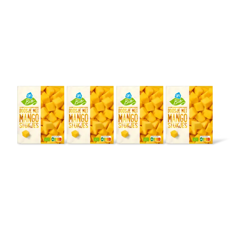 Doosje met mangostukjes 4-pack