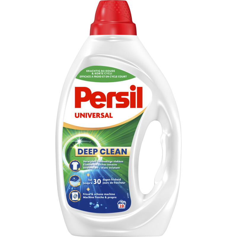 Een afbeelding van Persil Deep clean wasmiddel vloeibaar universal