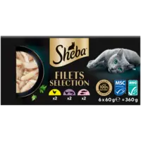 Sheba Filets selection kip.tonijn,zalm