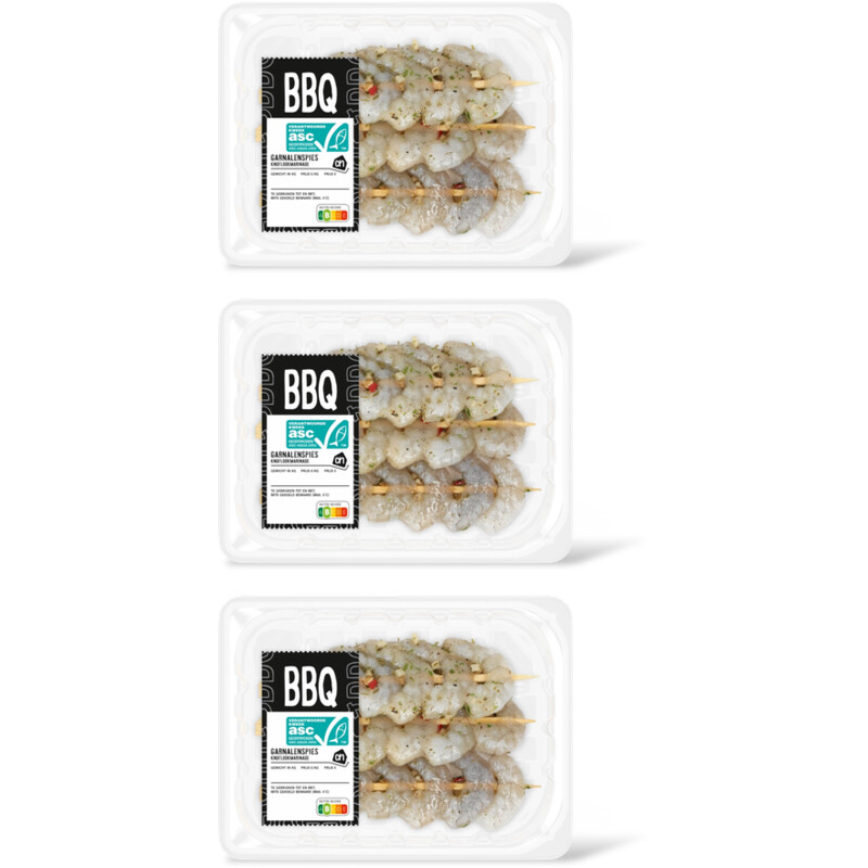 AH BBQ garnalenspies knoflookmarinade 3-pck