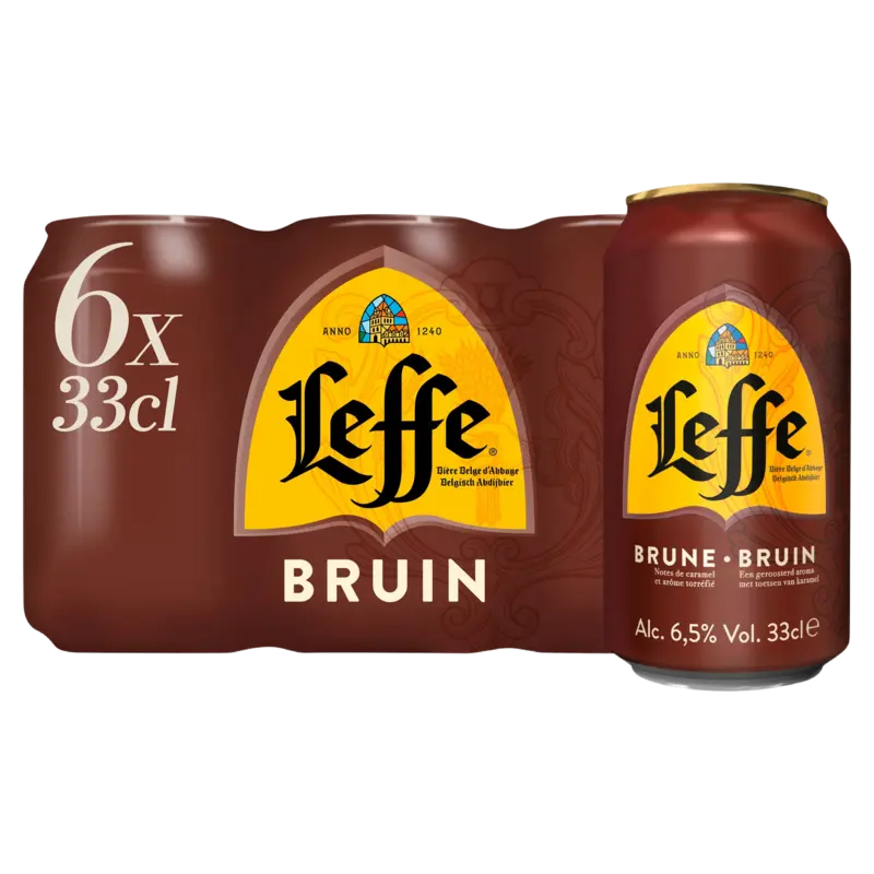 Bruin abdijbier 6-pack