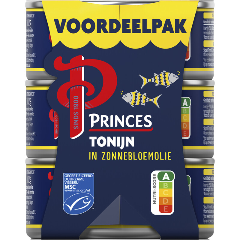 Een afbeelding van Princes Tonijnstukken in zonnebloemolie voordeel