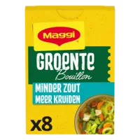 Maggi Groente bouillon minder zout