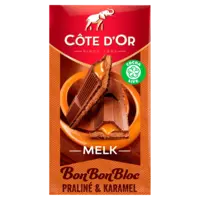Côte d'Or BonBonBloc chocoladereep praliné karamel