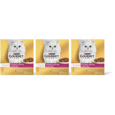 pdp-image-Gourmet Gold luxe mix rund kip zeevis eend 3-pck