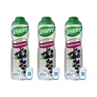 Teisseire Zero cassis siroop 3-pack