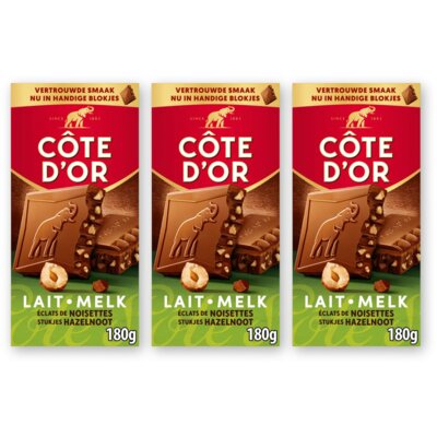 pdp-image-Côte d'Or melk stukjes hazelnoot 3-pack