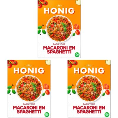 pdp-image-Honig basis voor macaroni en spaghetti 3-pack